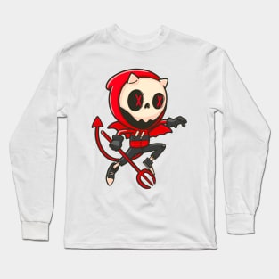 The Devil | Halloween | Spooky Season Long Sleeve T-Shirt